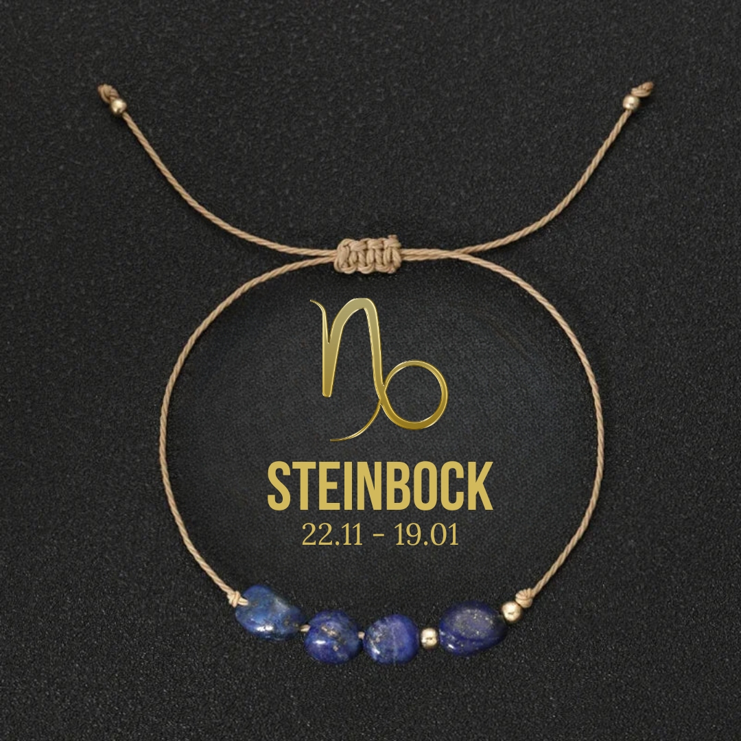 Zodiac Naturstein Armband
