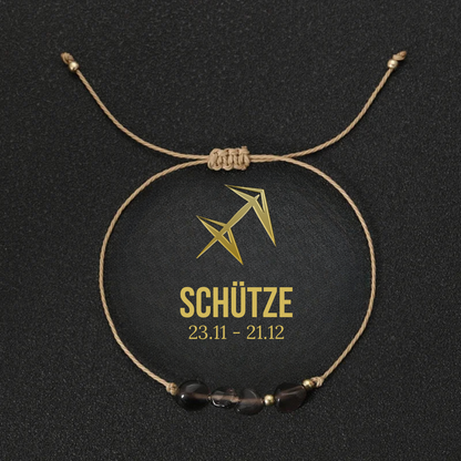 Zodiac Naturstein Armband