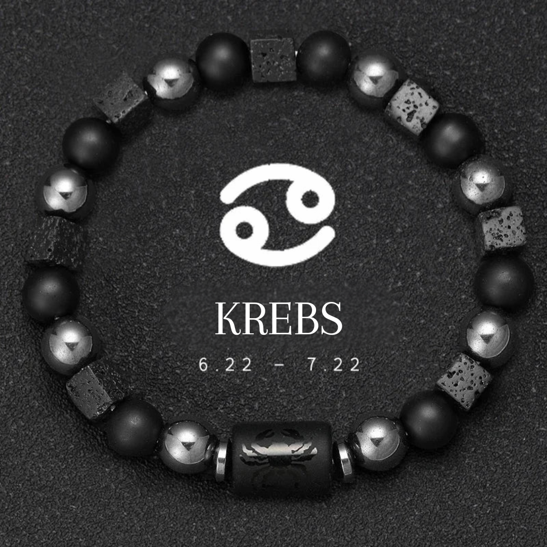 Zodiac Energy – Naturstein Armbänder für alle 12 Sternzeichen