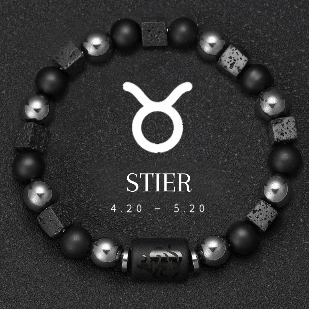 Zodiac Energy – Naturstein Armbänder für alle 12 Sternzeichen