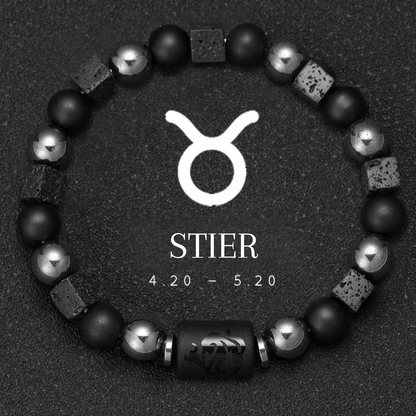 Zodiac Energy – Naturstein Armbänder für alle 12 Sternzeichen