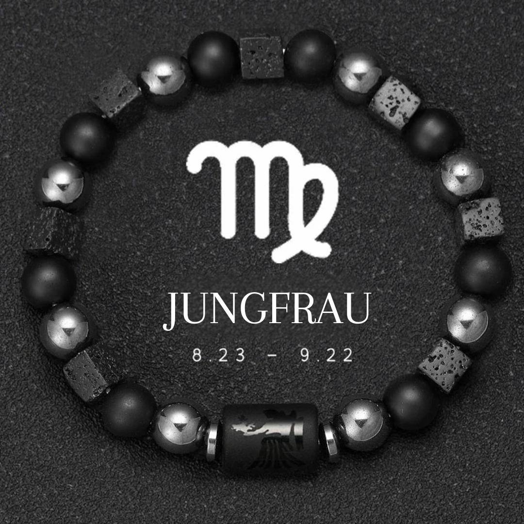 Zodiac Energy – Naturstein Armbänder für alle 12 Sternzeichen