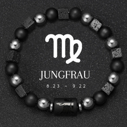Zodiac Energy – Naturstein Armbänder für alle 12 Sternzeichen