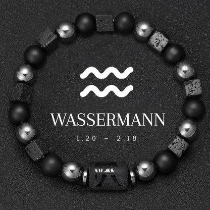 Zodiac Energy – Naturstein Armbänder für alle 12 Sternzeichen
