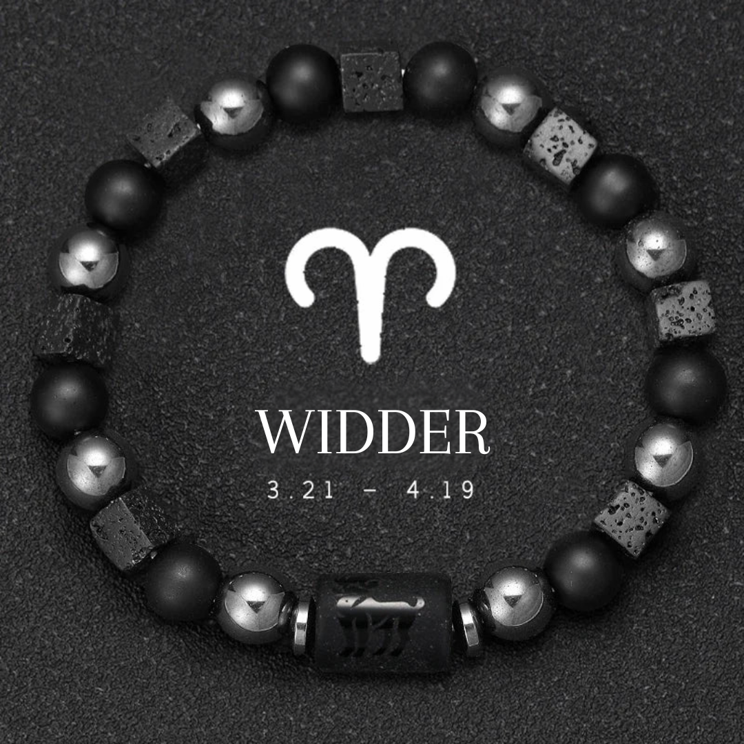 Zodiac Energy – Naturstein Armbänder für alle 12 Sternzeichen