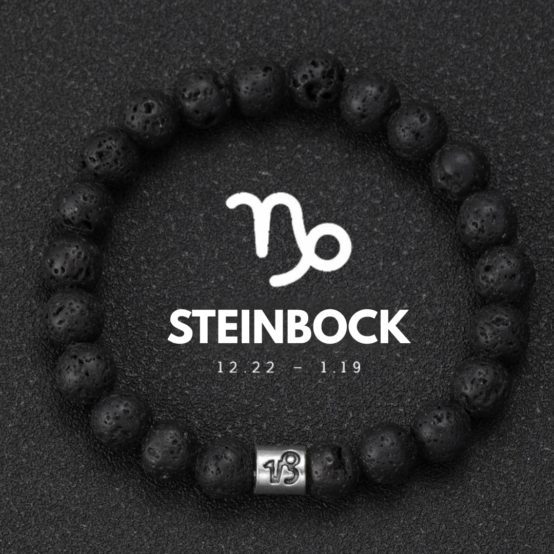 Zodiac Lava Armband