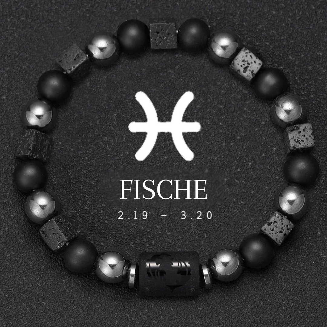 Zodiac Energy – Naturstein Armbänder für alle 12 Sternzeichen