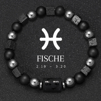 Zodiac Energy – Naturstein Armbänder für alle 12 Sternzeichen