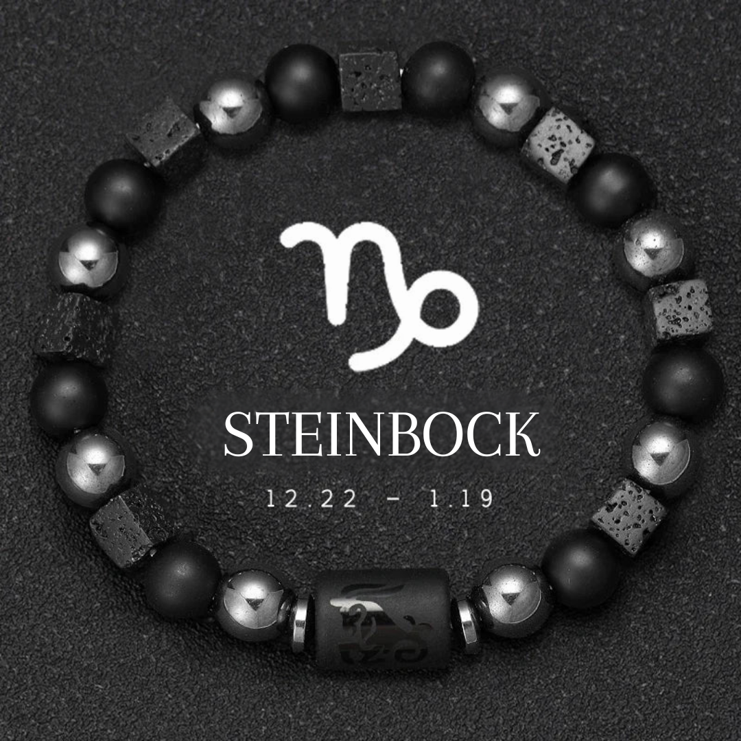 Zodiac Energy – Naturstein Armbänder für alle 12 Sternzeichen