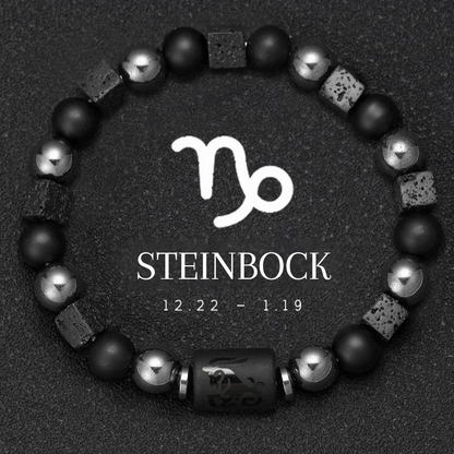 Zodiac Energy – Naturstein Armbänder für alle 12 Sternzeichen