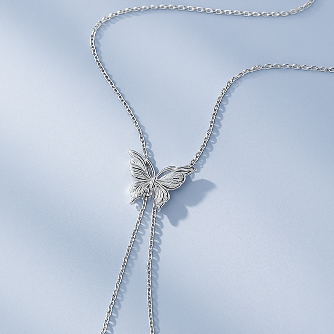 Butterfly Glow – Halskette für Frauen