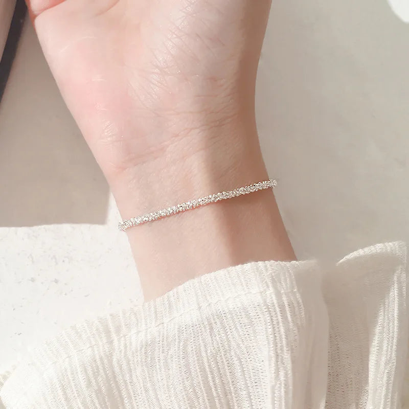Zartes Damen Armband aus 925 Sterling Silber