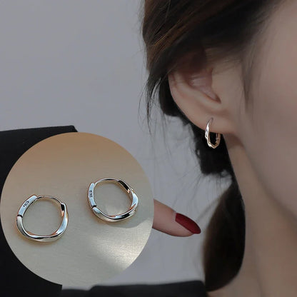 Twist-Creolen für Damen
