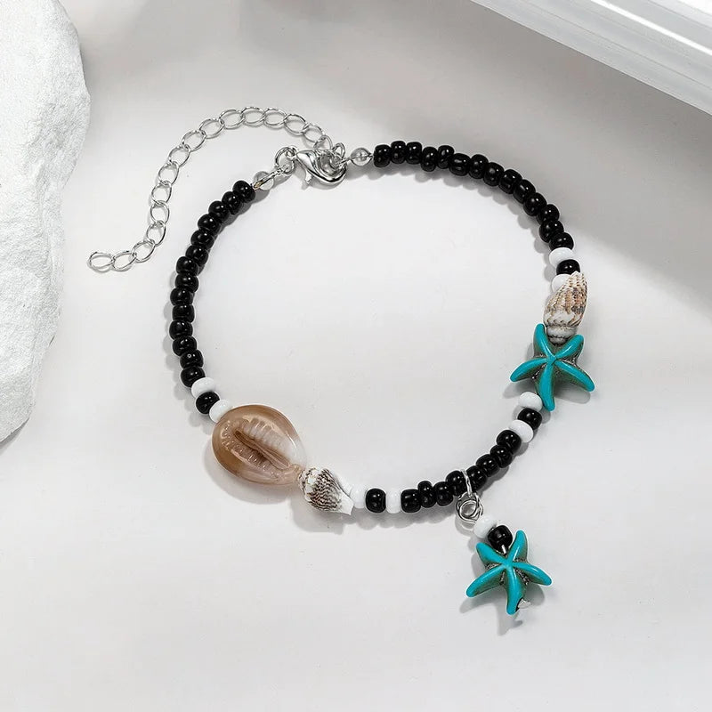 Bohemian Love – Handgemachte Boho-Fußkette