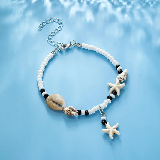 Bohemian Love – Handgemachte Boho-Fußkette