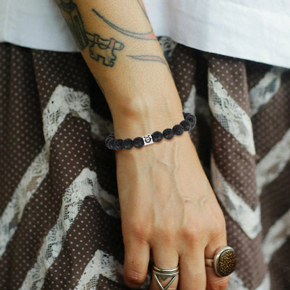 Zodiac Lava Armband