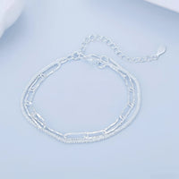 Luxuriöses Charm-Armband aus 925 Sterling Silber